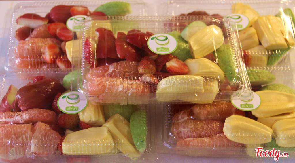 Thực phẩm đóng gói bằng khay nhựa dễ sử dụng
